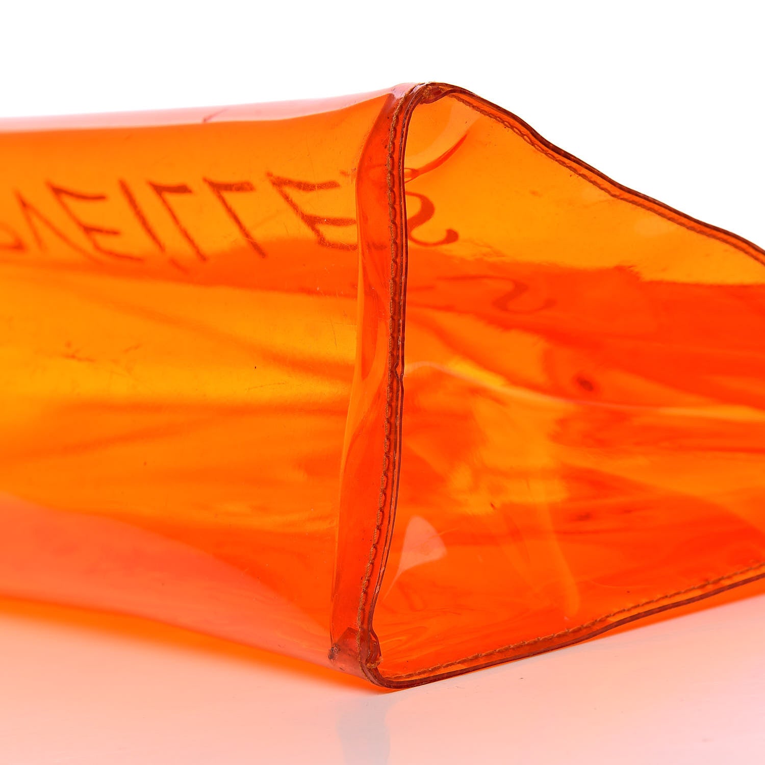 Hermes Vinyl Souvenir De L'Exposition Kelly Orange 15 of 16