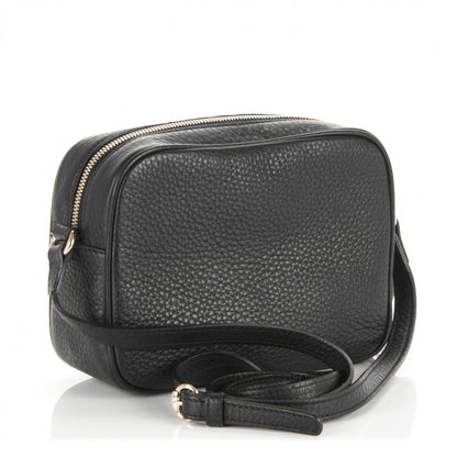 Gucci Pebbled Calfskin Small Soho Disco Bag Black 3 of 7