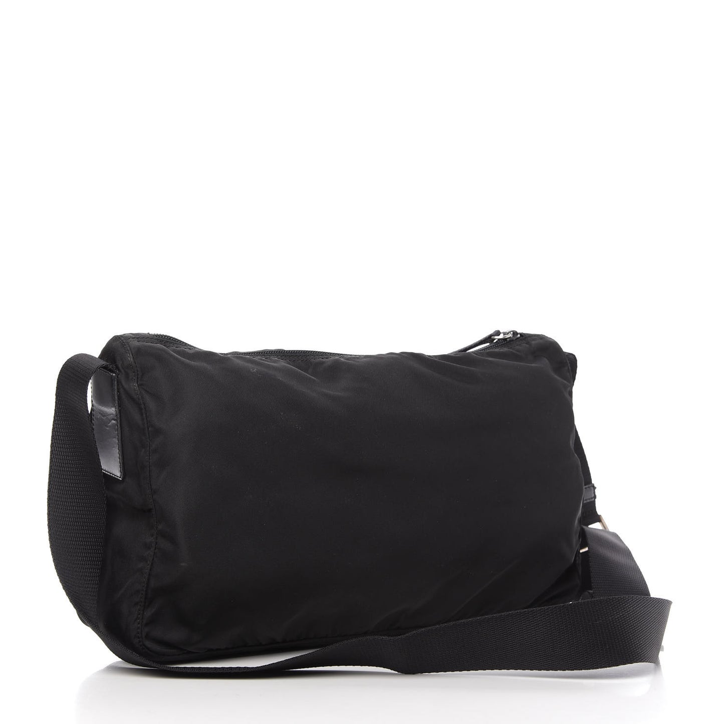 Tessuto Nylon Messenger Bag Black