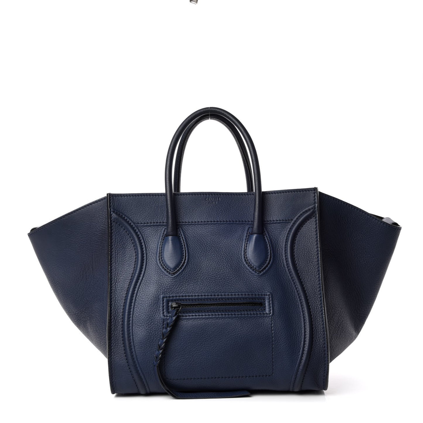 Supple Calfskin Medium Phantom Luggage Midnight
