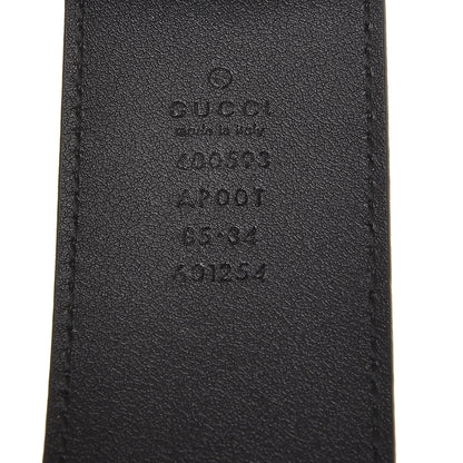 Gucci Calfskin Double G 40mm Belt 85 34 Black 4 of 6