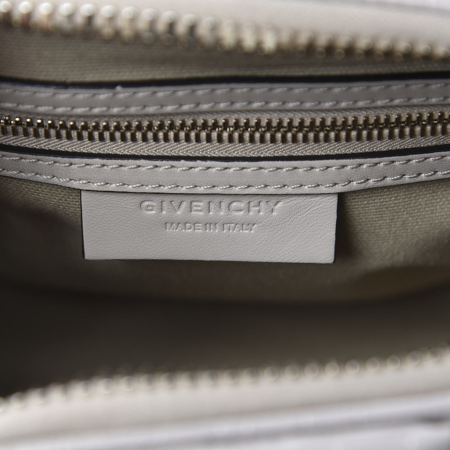 Calfskin Crocodile Embossed Mini Antigona Dune