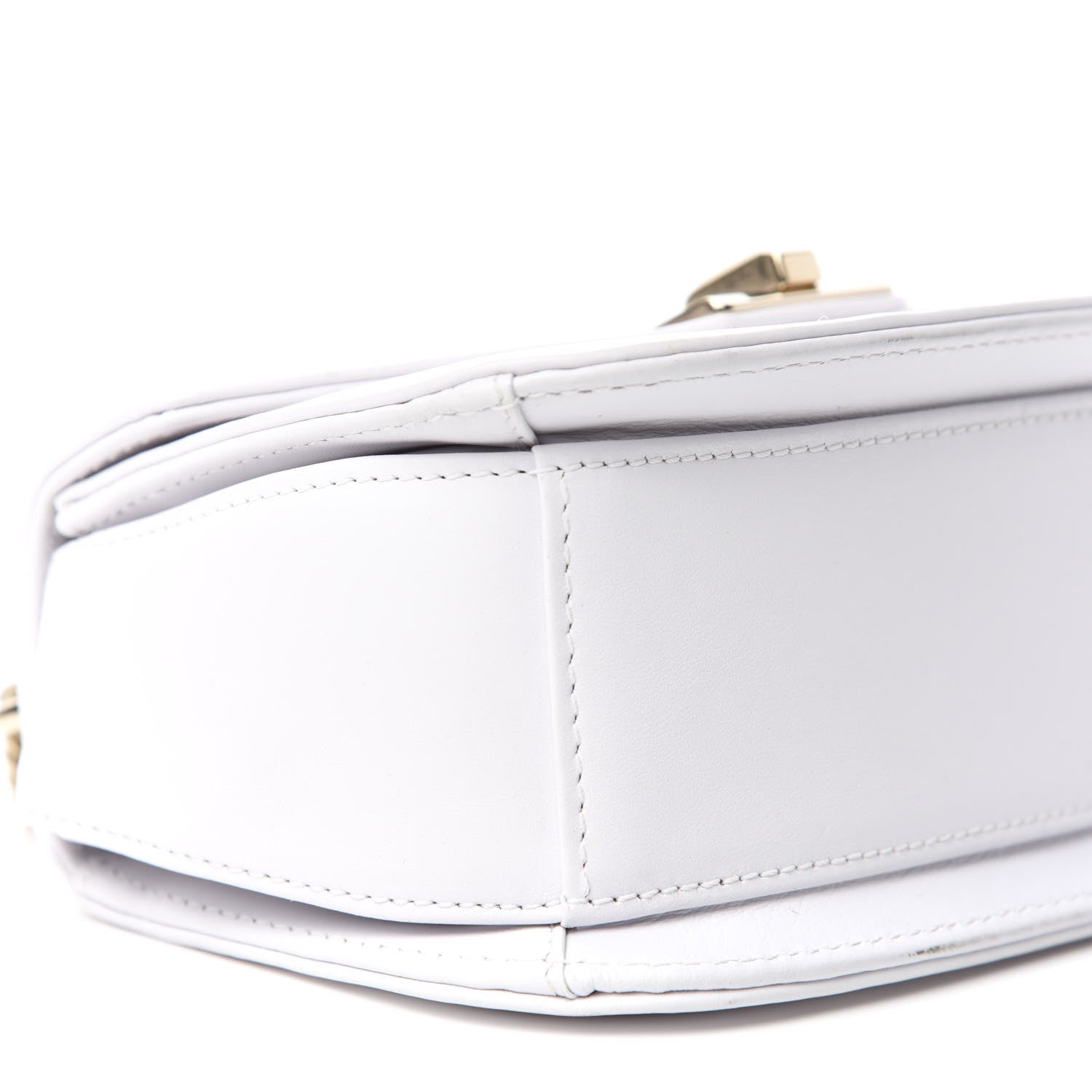 Valentino Garavani Calfskin VLTN Small Shoulder Bag White 8 of 9