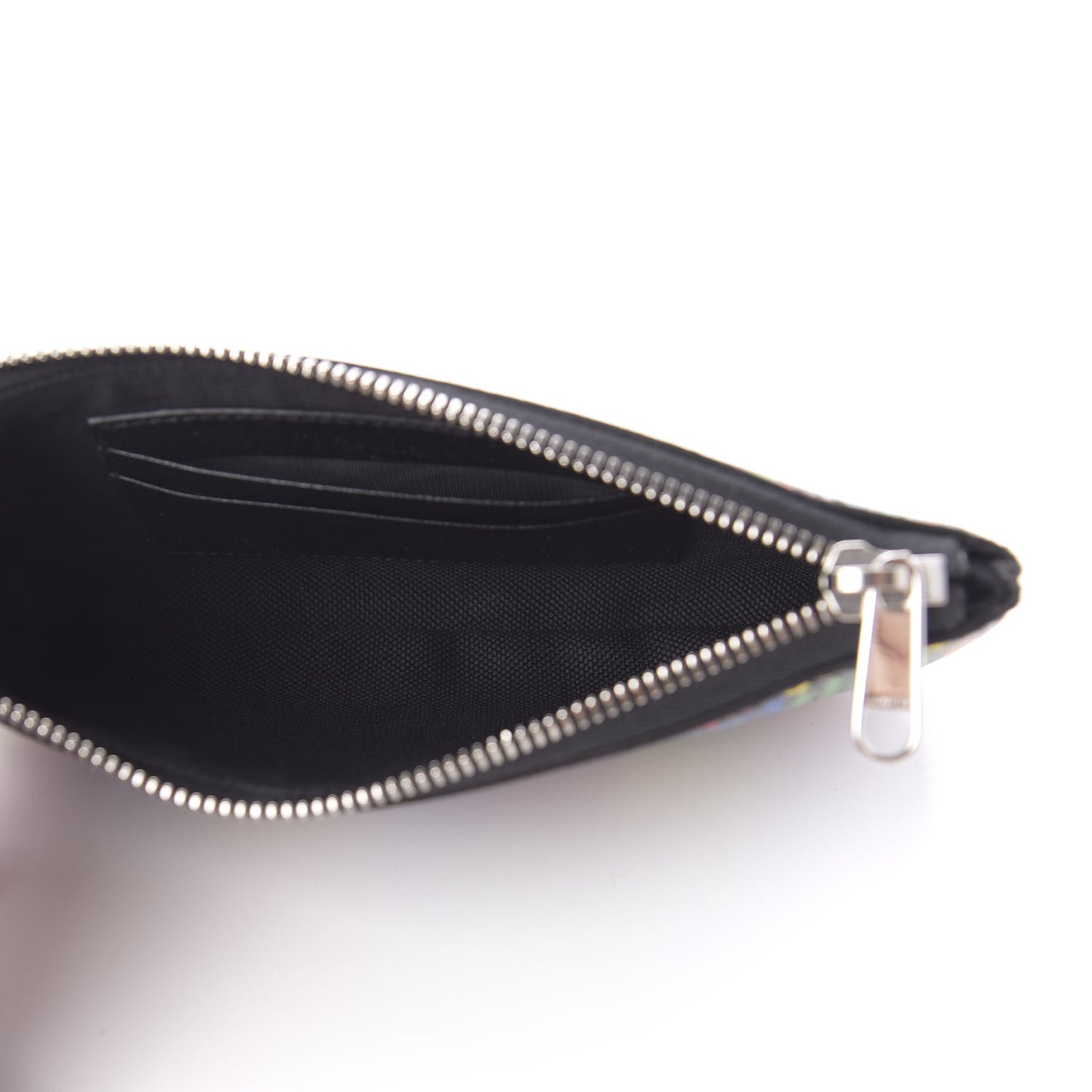 GG Supreme Monogram Psychedelic iPhone Pouch Black