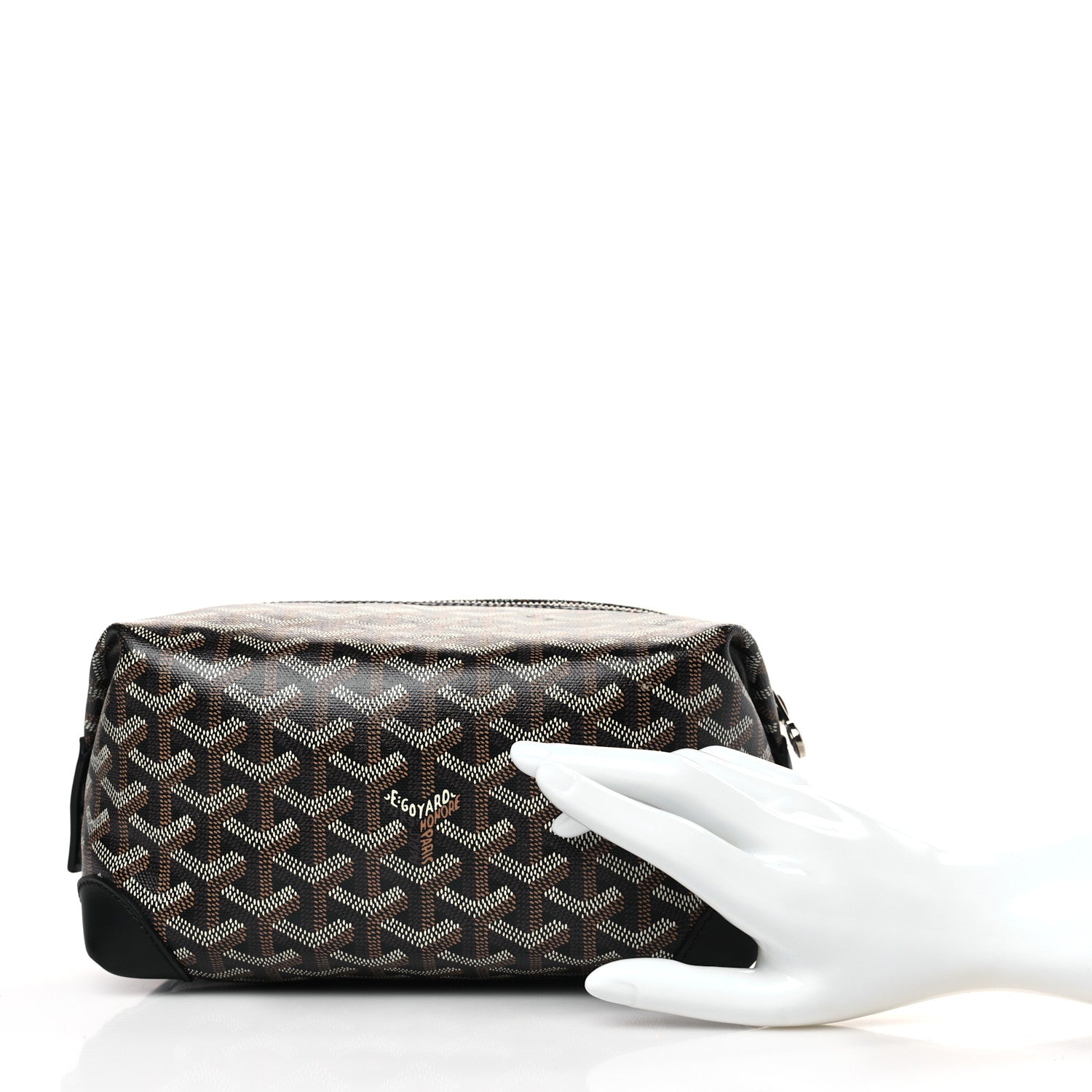 Goyard Goyardine Boeing 25 Trousse de Toilette Black 2 of 7
