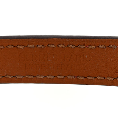 Hermes Swift Rivale Double Tour Bracelet XS Rose Azalee 4 of 5