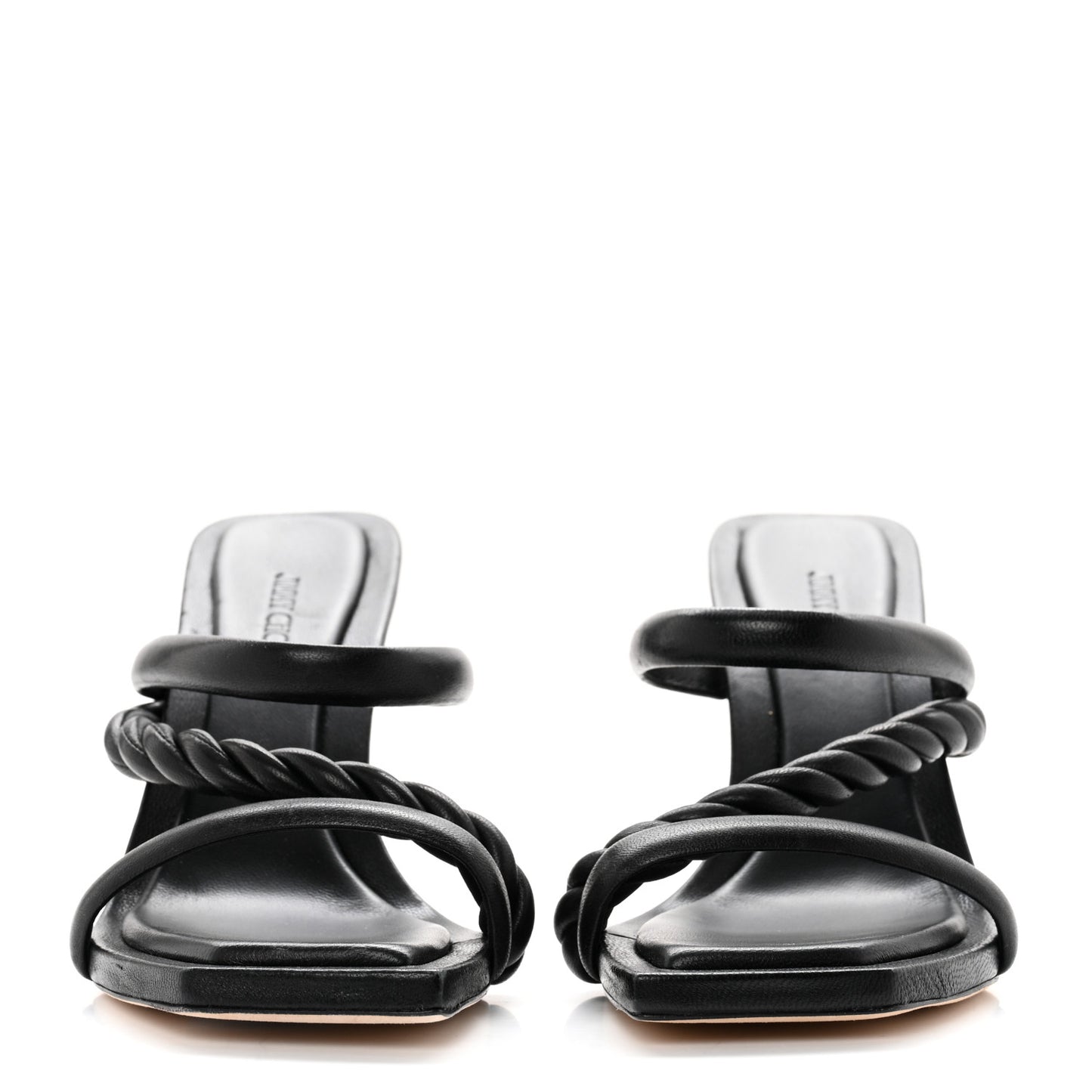 Nappa Diosa 90 Sandals 39.5 Black