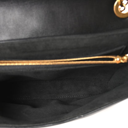 Louis Vuitton Calfskin LV New Wave Chain Bag Black 5 of 9