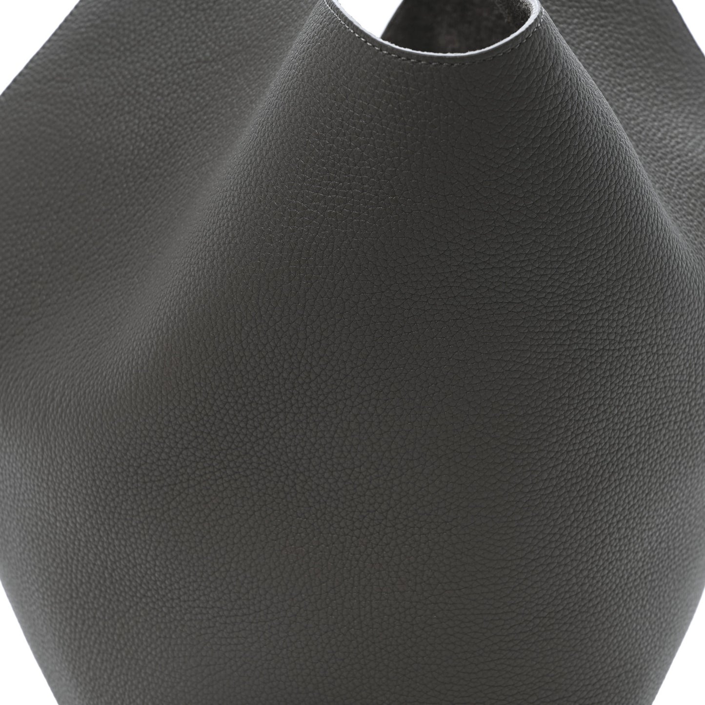 Pebbled Sport Calfskin Medium Lotus Tote Elephant