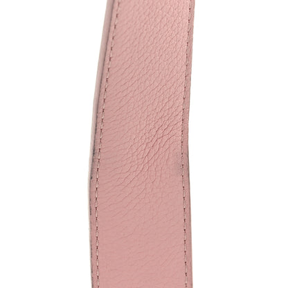 Louis Vuitton Calfskin Monogram 30mm LV Initiales Reversible Belt 90 36 Rose Ballerine 8 of 8