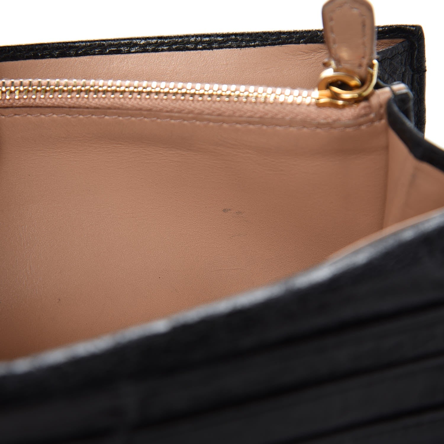 Prada Vitello Shine Zip Flap Wallet Black 12 of 17