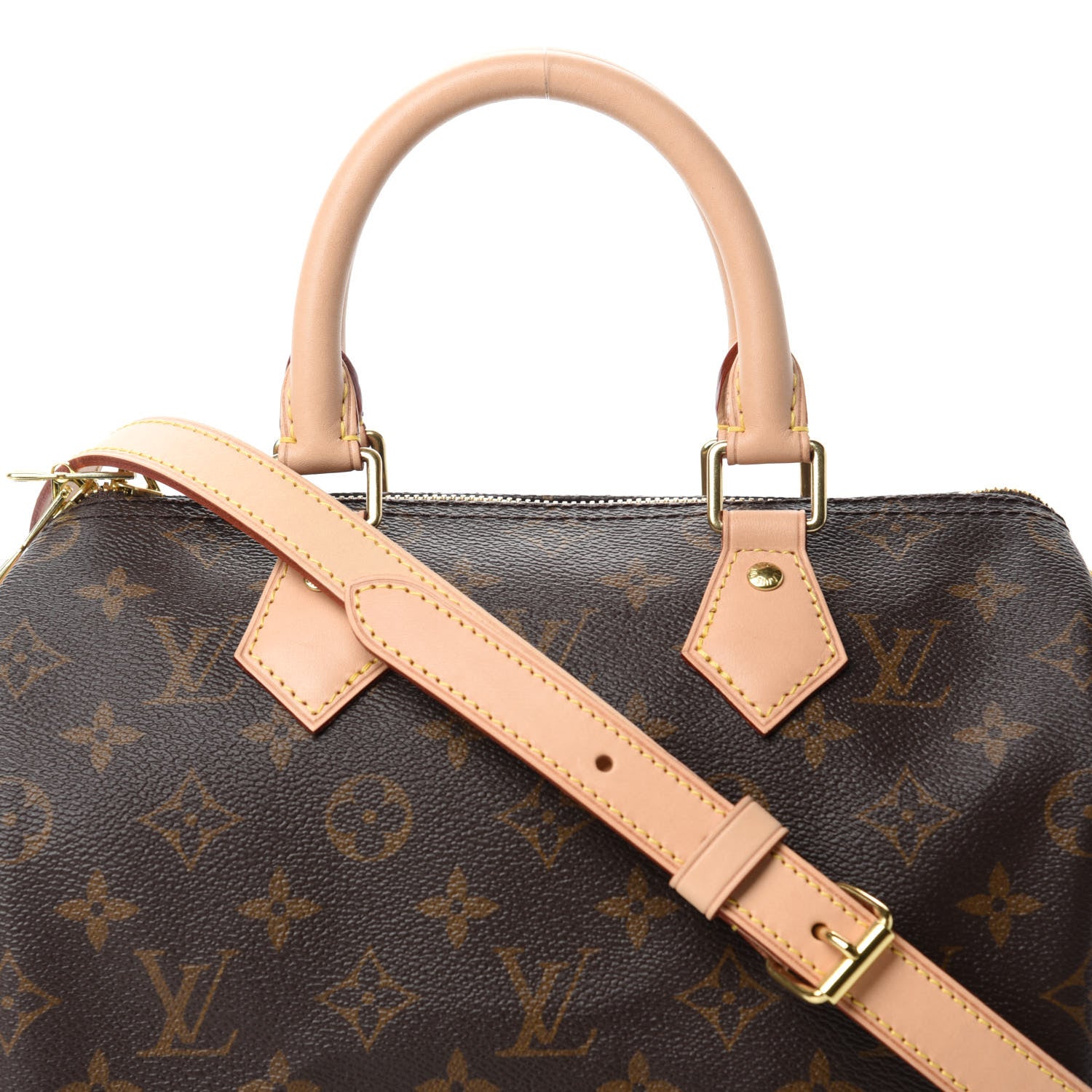 Louis Vuitton Monogram Speedy Bandouliere 25 10 of 10