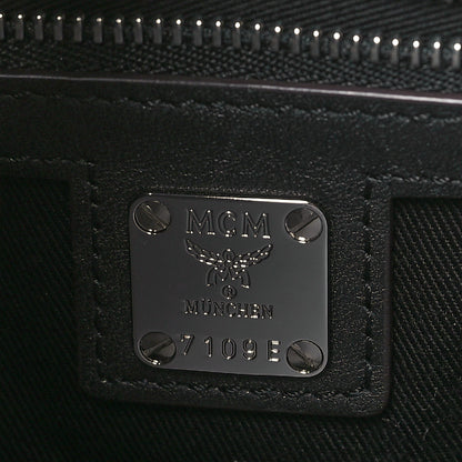 MCM Calfskin Ottomar Large Klara Hobo Black 6 of 8