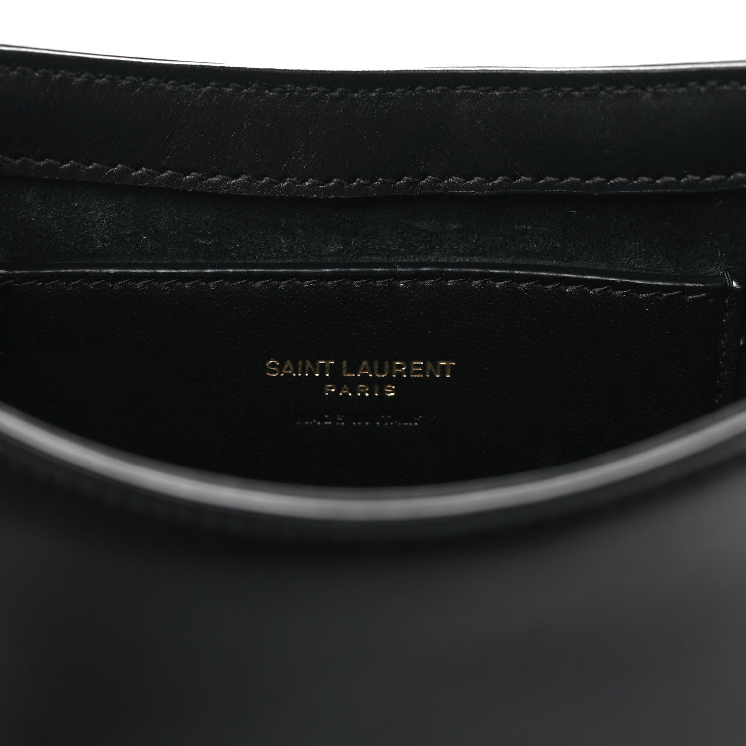 Saint Laurent Smooth Calfskin Le 5 A 7 Mini Hobo Black 6 of 8