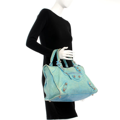 Balenciaga Agneau Giant 21 Silver Hardware Work Sky Silver Hardware 2 of 19