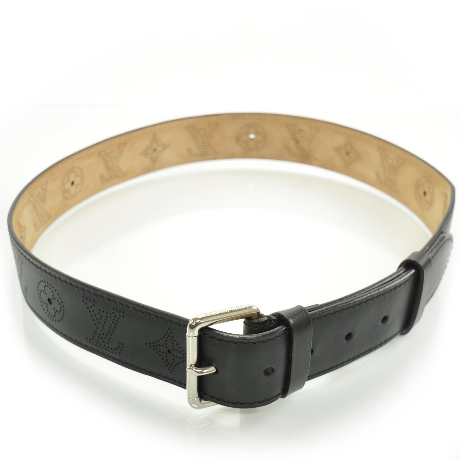 Louis Vuitton Nomade Perforation Belt 90 Black 1 of 6