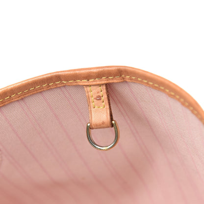 Louis Vuitton Damier Azur Neo Neverfull MM Rose Ballerine 17 of 20