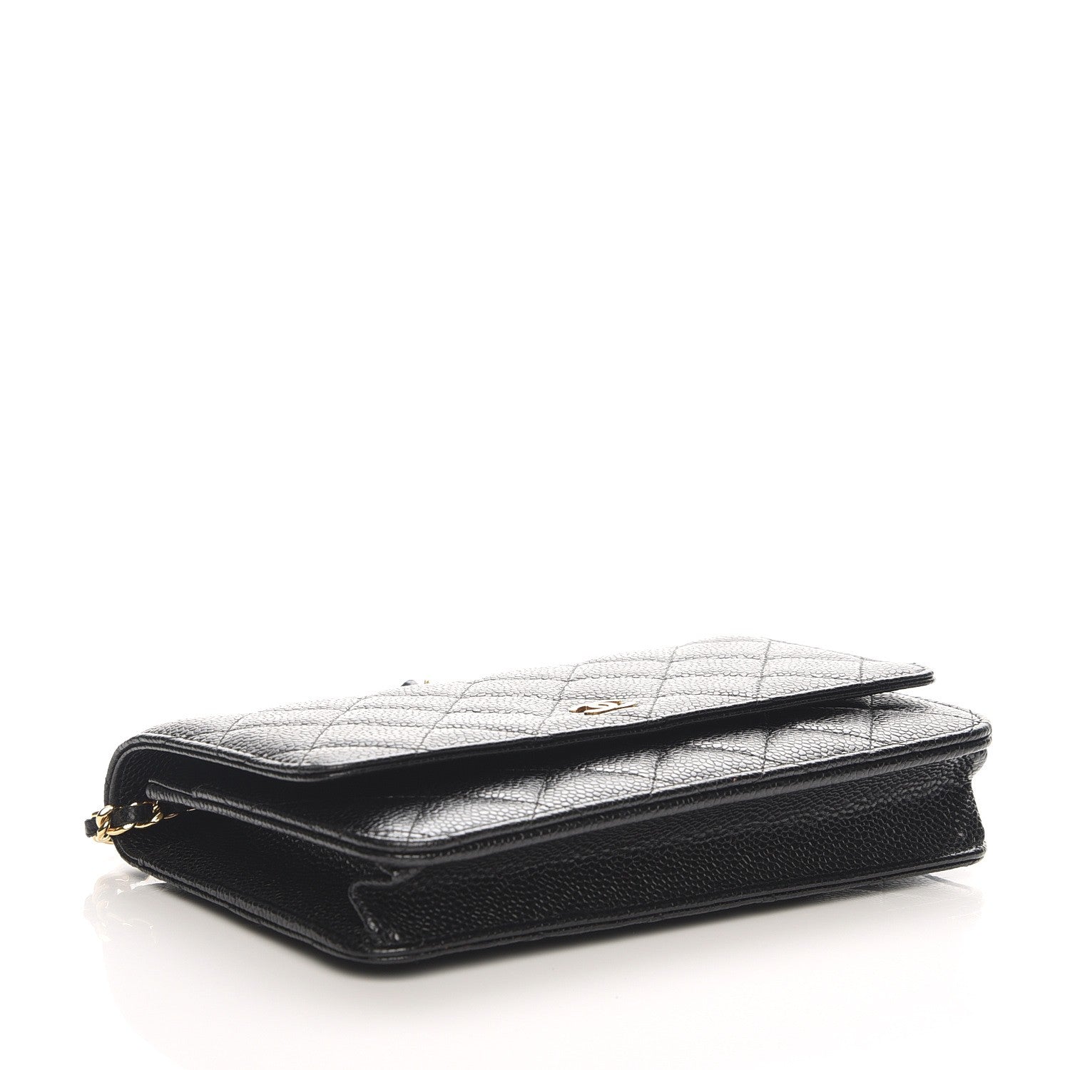 Chanel Caviar Quilted Wallet On Chain WOC Black 4 of 9