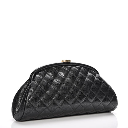 Chanel Caviar Quilted Timeless Clutch Black 5 of 15