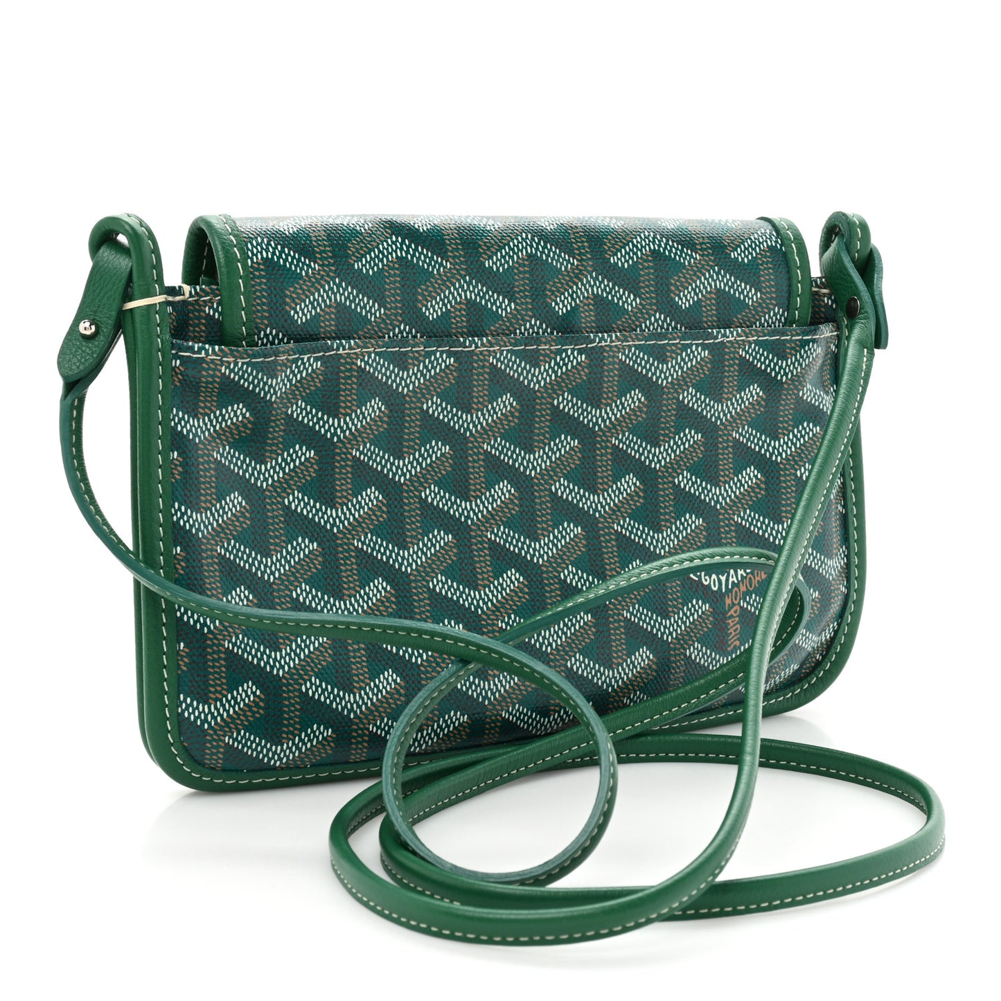 Goyardine Plumet Wallet Clutch Green