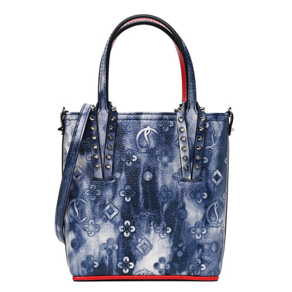 Christian Louboutin Calfskin Punk Mini North South Cabata Tote Multi 1 of 5