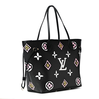 Louis Vuitton Monogram Giant Wild At Heart Neverfull MM Black 2 of 4