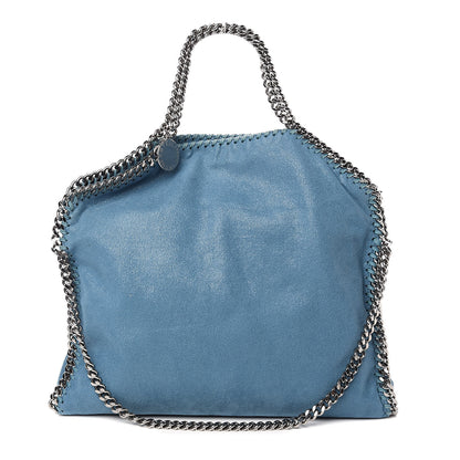 Stella McCartney Shaggy Deer Falabella Fold Over Tote Blue 1 of 10