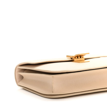 Celine Liege Calfskin Medium Classic Box Flap Bag Powder 9 of 10