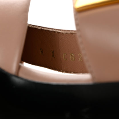 Valentino Garavani Calfskin Roman Stud Ankle Strap 80mm Pumps 37.5 Rose Cannelle 7 of 10