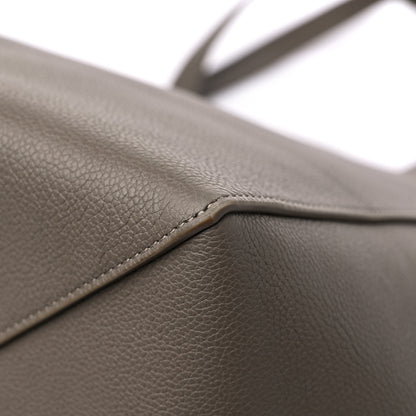 Celine Soft Grained Calfskin Small Belt Cabas Phantom Taupe 11 of 12