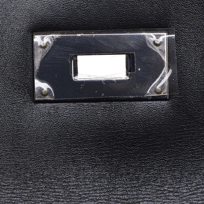 Hermes Box Kelly Retourne 40 Black 17 of 38
