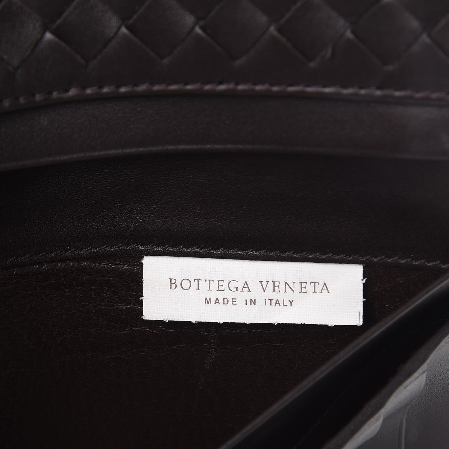 Bottega Veneta Nappa Intrecciato Continental Flap Wallet Ebano 7 of 9
