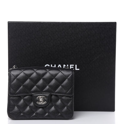Chanel Caviar Quilted Mini Square Flap Black 15 of 15