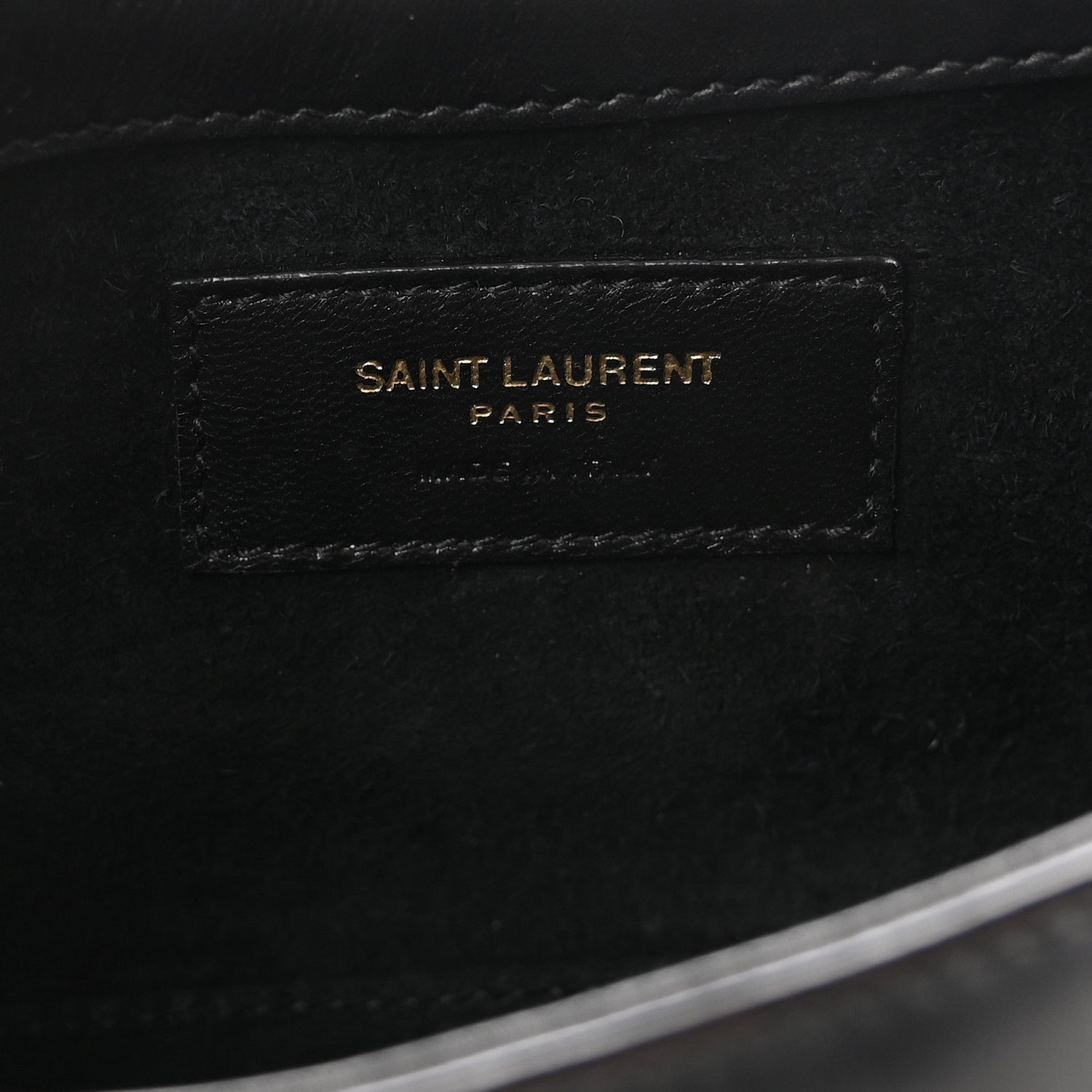 Saint Laurent Smooth Calfskin Le 5 A 7 Mini Hobo Black 6 of 9