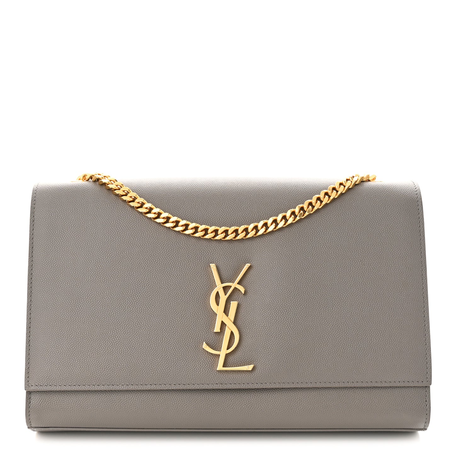 Grain De Poudre Large Classic Monogram Kate Satchel Earth