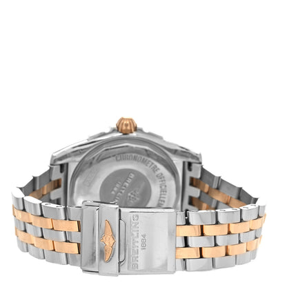Breitling Stainless Steel 18K Rose Gold Diamond Mother of Pearl 36mm Galactic Automatic Watch C37330 3 of 5