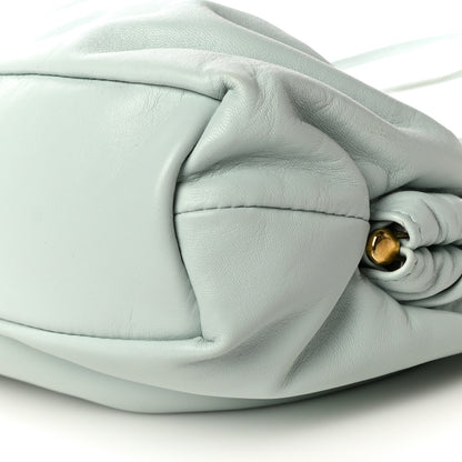 Mansur Gavriel Lambskin Mini Cloud Clutch Seafoam 9 of 9
