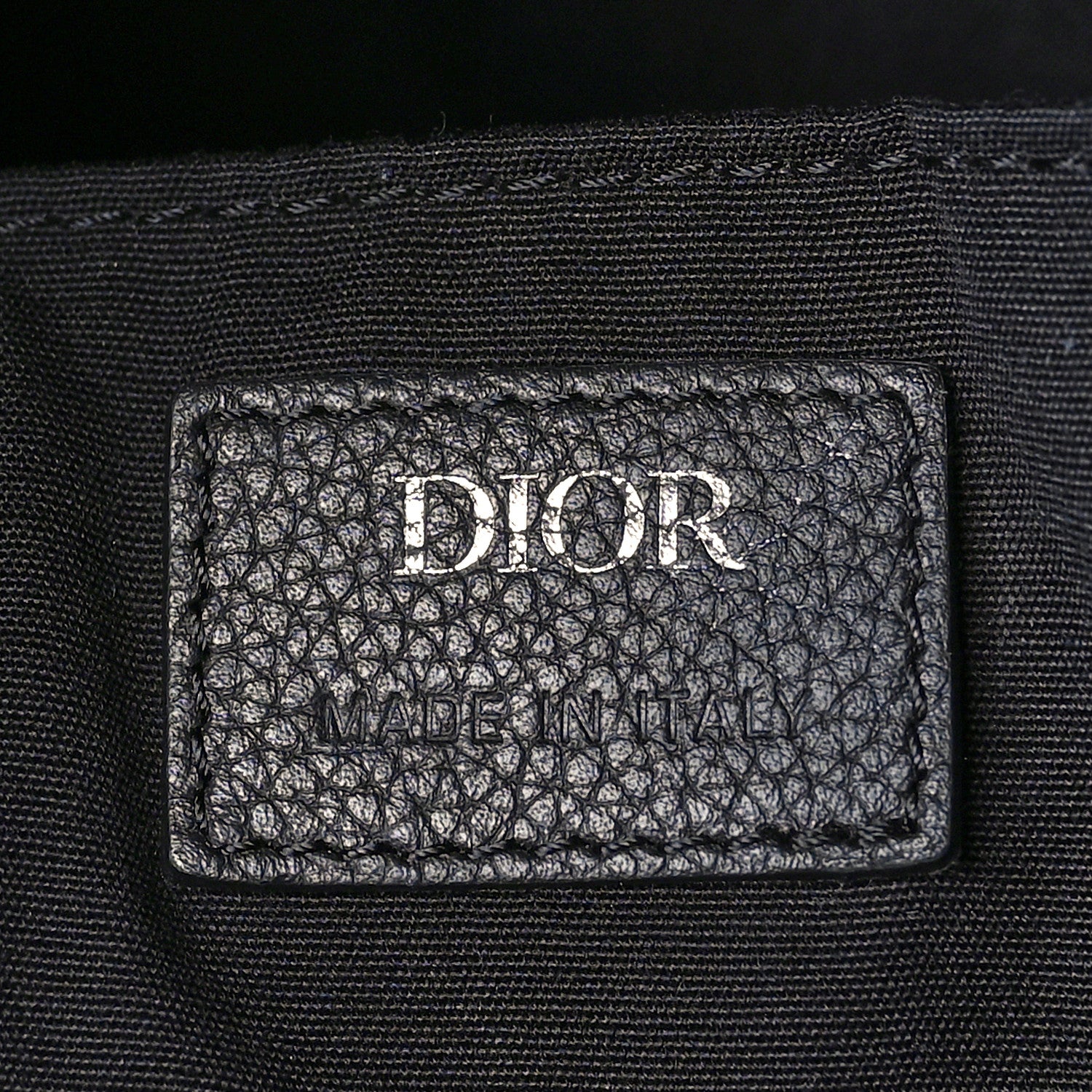 Christian Dior Oblique Calfskin Rider Backpack Beige Black 6 of 11