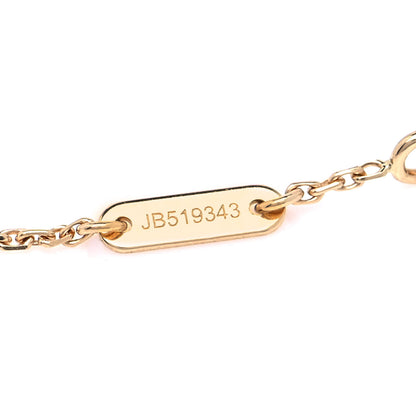 Van Cleef & Arpels 18K Yellow Gold Mother of Pearl Sweet Alhambra Butterfly Bracelet 6 of 6