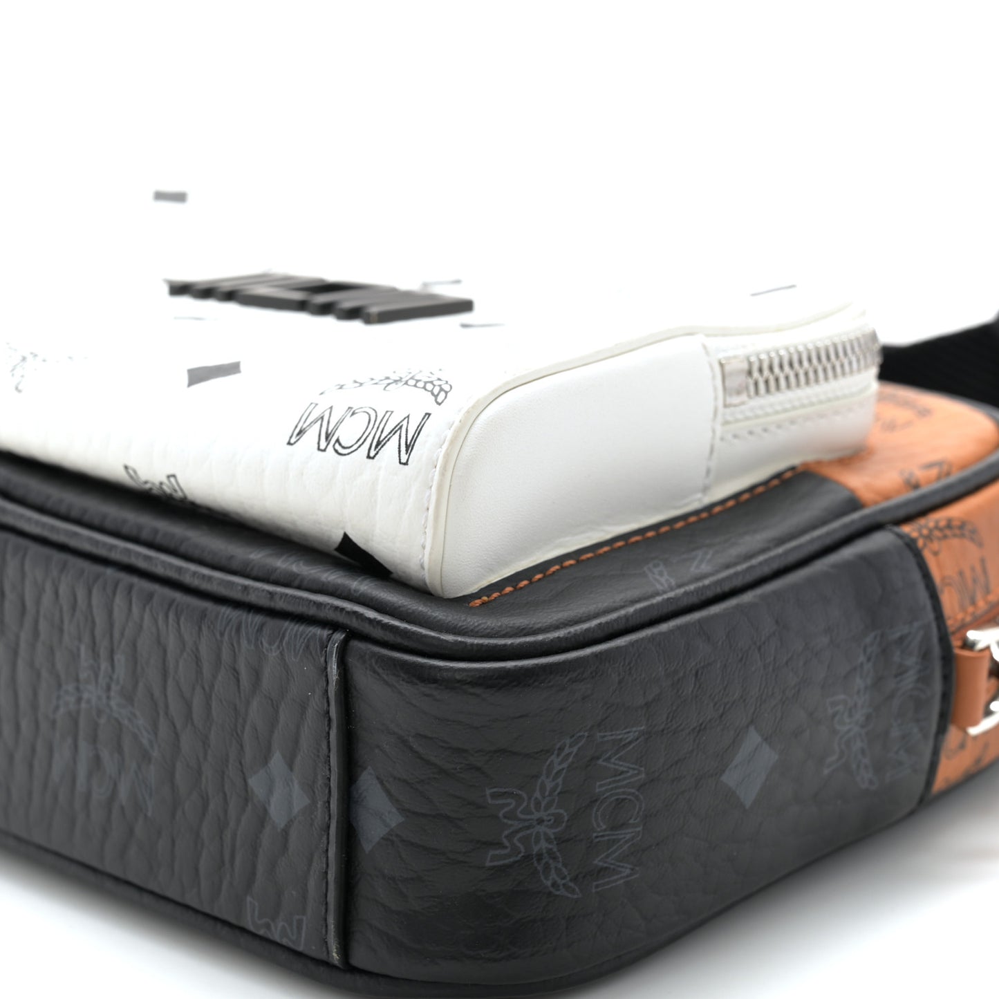 Visetos Mix Small Klassik Crossbody White