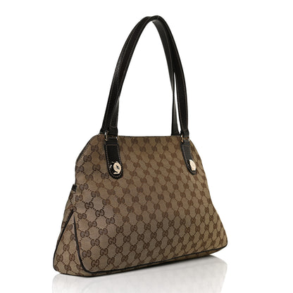 Gucci Monogram Medium Charmy Shoulder Bag Brown 3 of 12