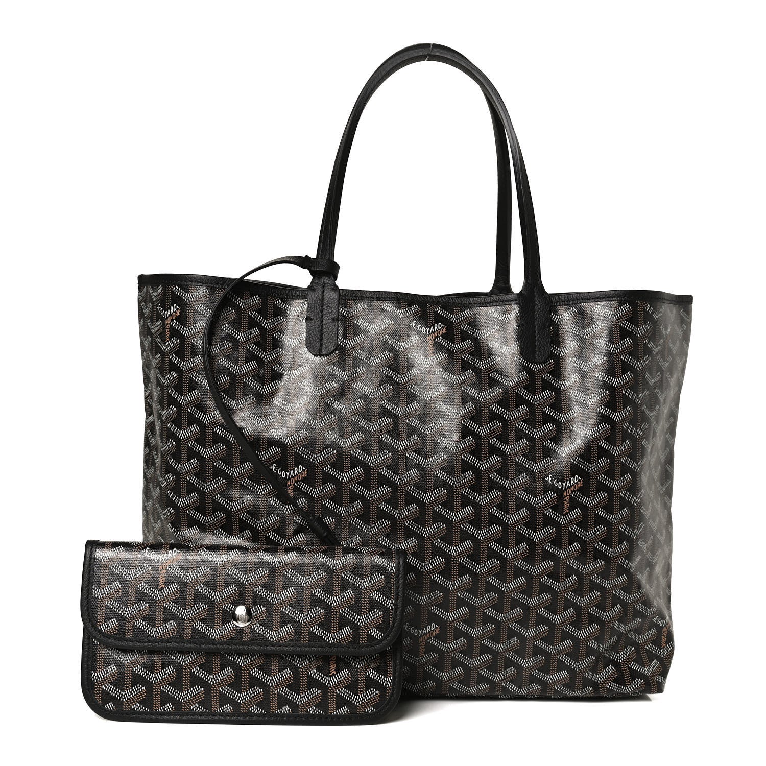 Goyard Goyardine Saint Louis PM Black 1 of 10