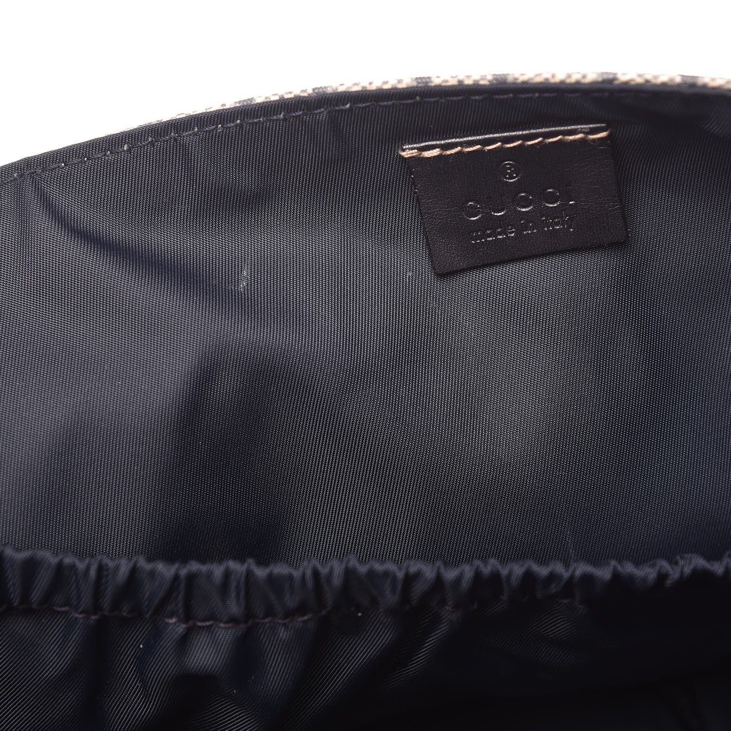 Gucci GG Plus Monogram Messenger Diaper Bag Navy 10 of 17