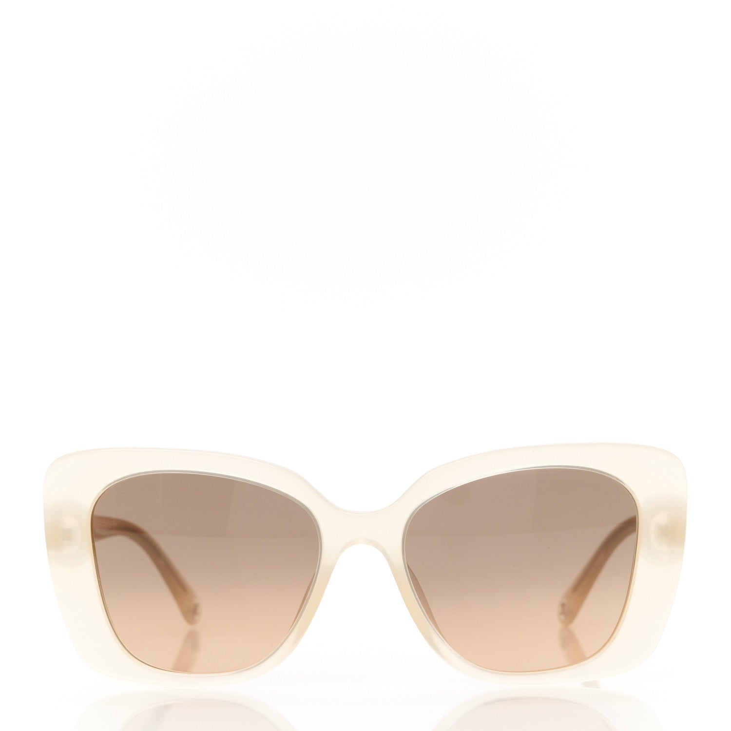 Chanel Acetate Rectangle Sunglasses 5504 Beige 2 of 8