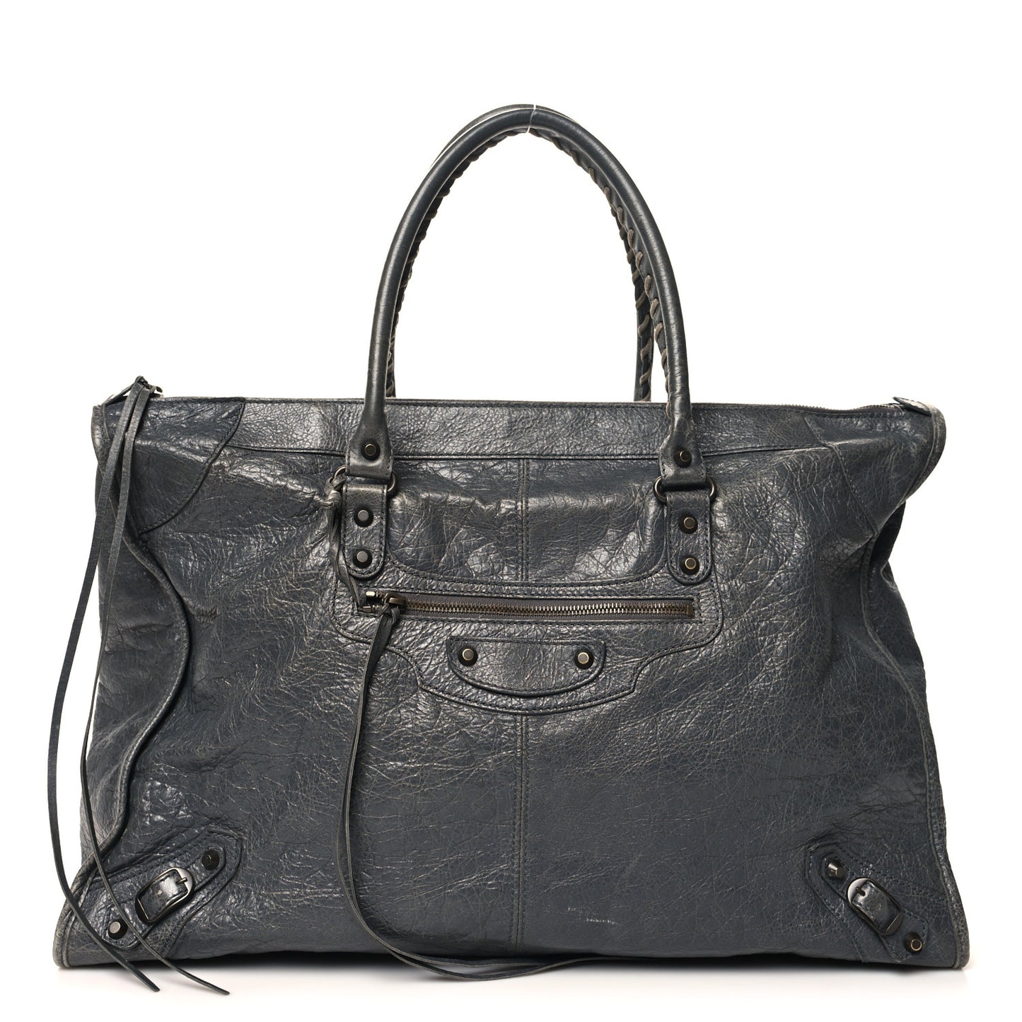 Agneau Classic Hardware Weekender Gris Tarmac