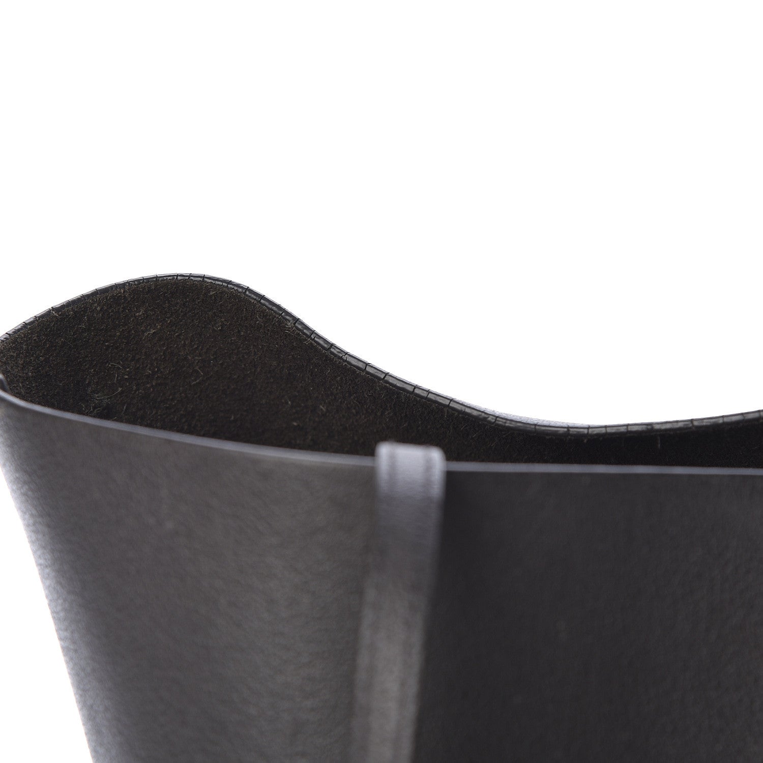 Saint Laurent Calfskin Large Shopping Tote Dark Grey 14 of 16