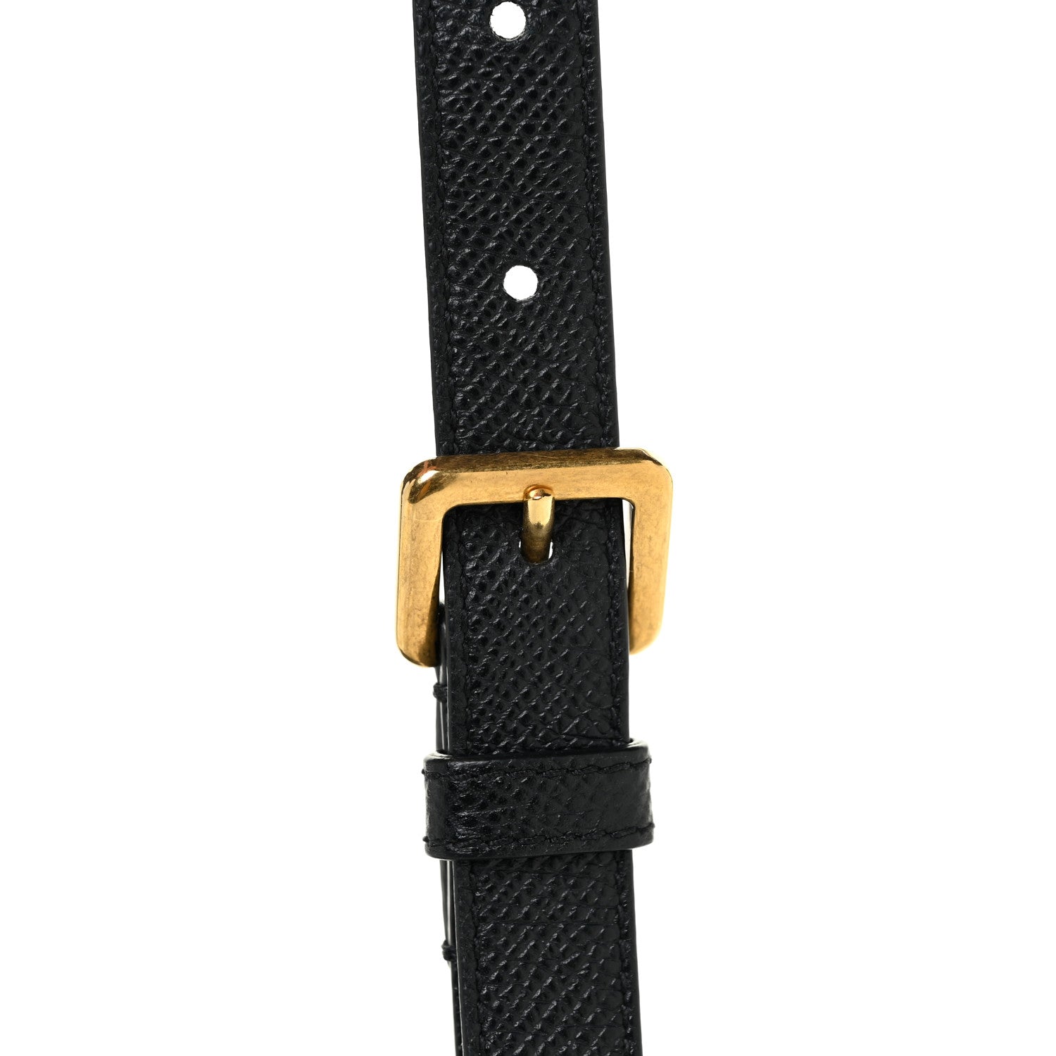 Christian Dior Grained Calfskin Saddle Belt Bag Black 14 of 14