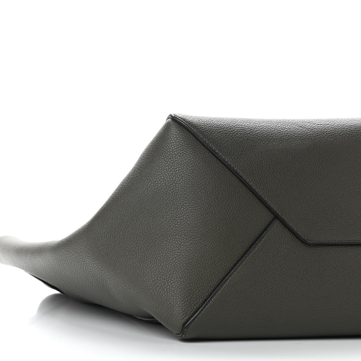 Soft Grained Calfskin Small Belt Cabas Phantom Taupe