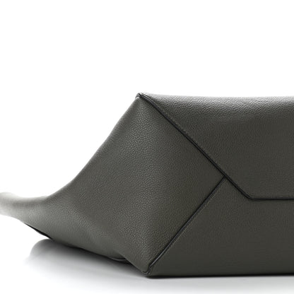 Celine Soft Grained Calfskin Small Belt Cabas Phantom Taupe 7 of 12
