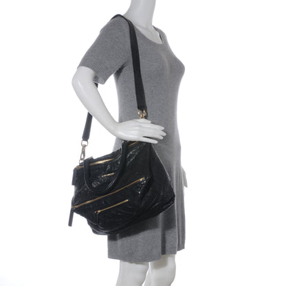 Givenchy Tumbled Sheepskin Medium Pandora Bag Black 2 of 7